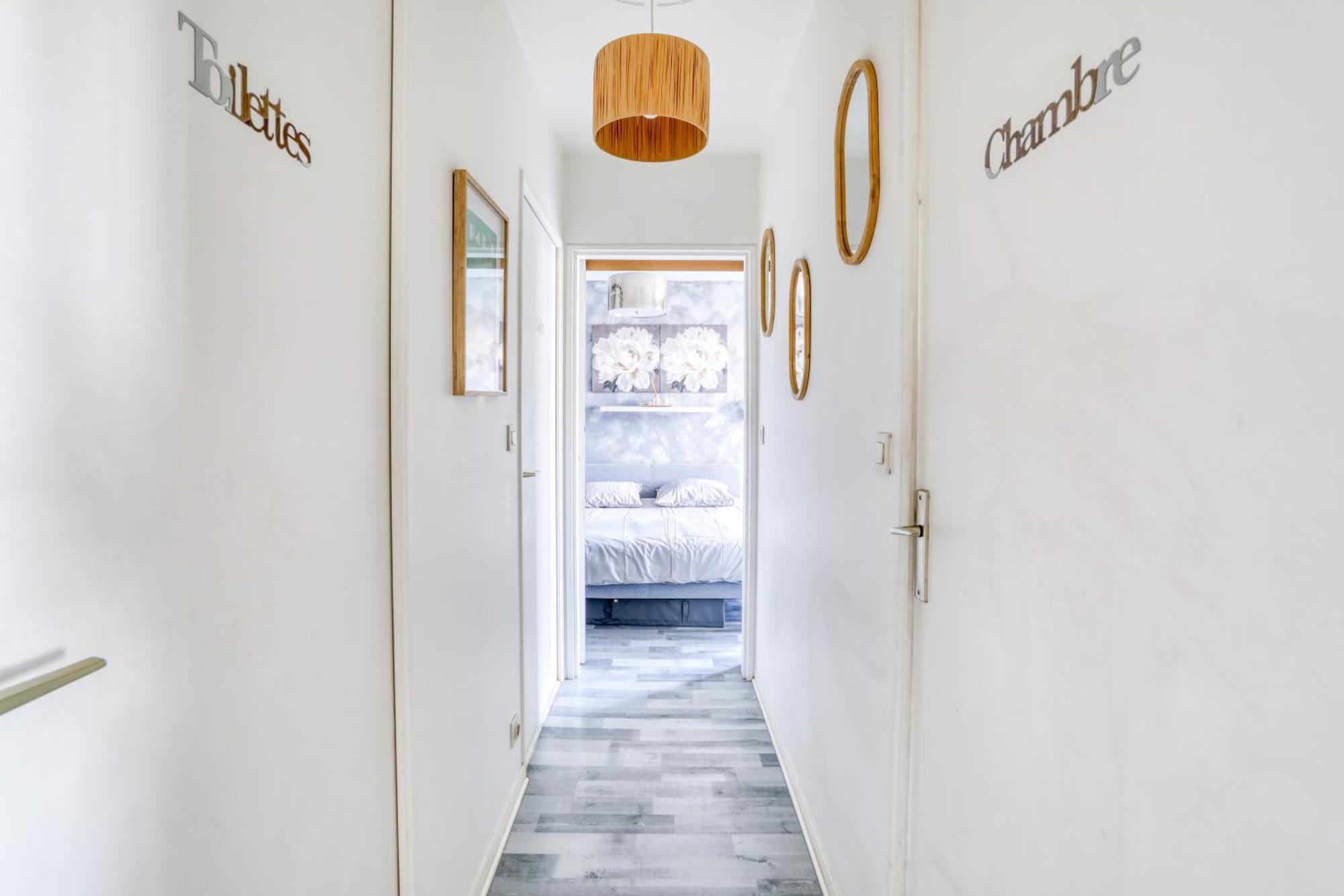 Le Warm Cocon - Spacieux T3 - 5 Personnes - Wifi Et Parking Rosny-sous-Bois Dış mekan fotoğraf