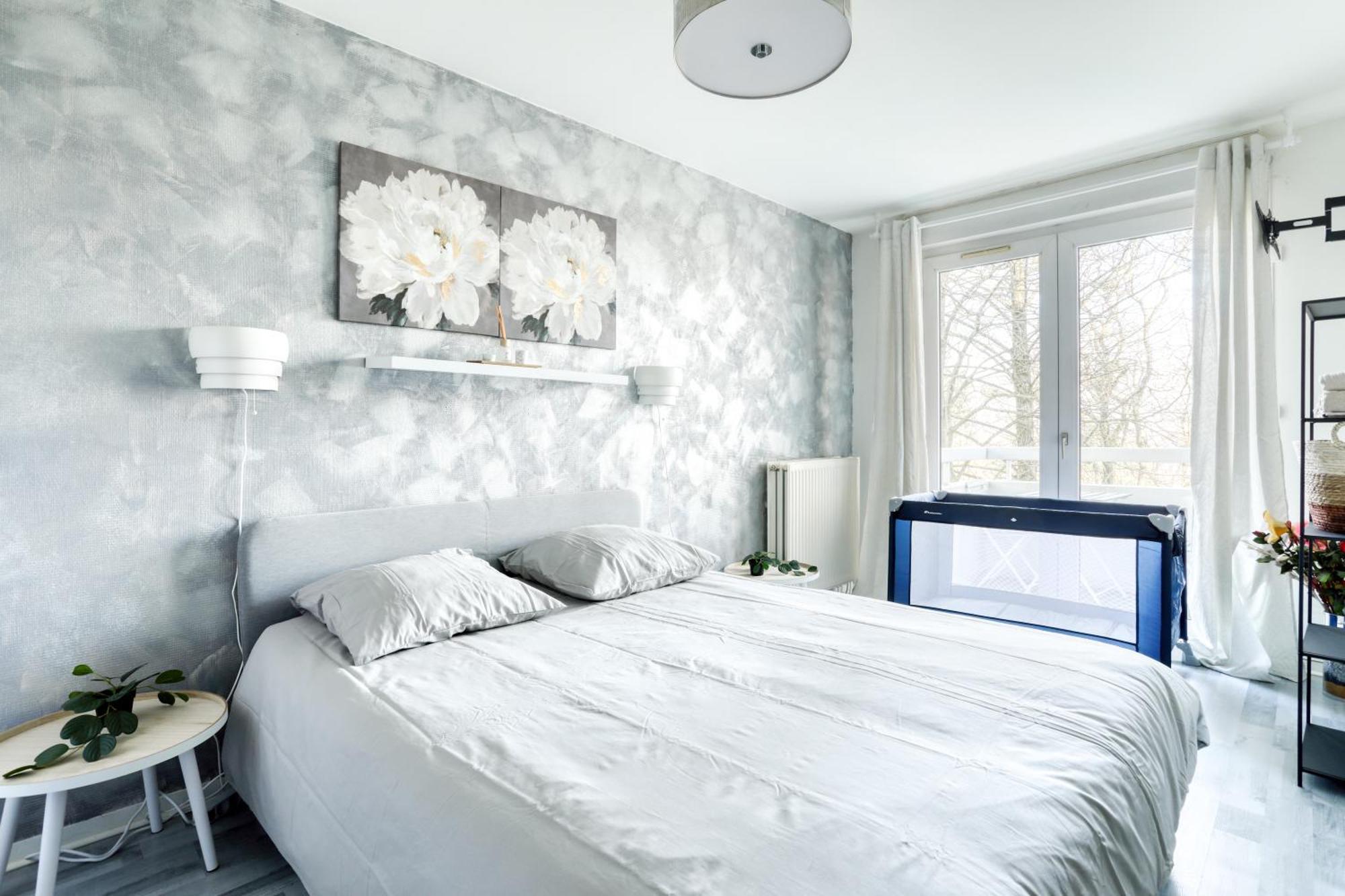 Le Warm Cocon - Spacieux T3 - 5 Personnes - Wifi Et Parking Rosny-sous-Bois Dış mekan fotoğraf