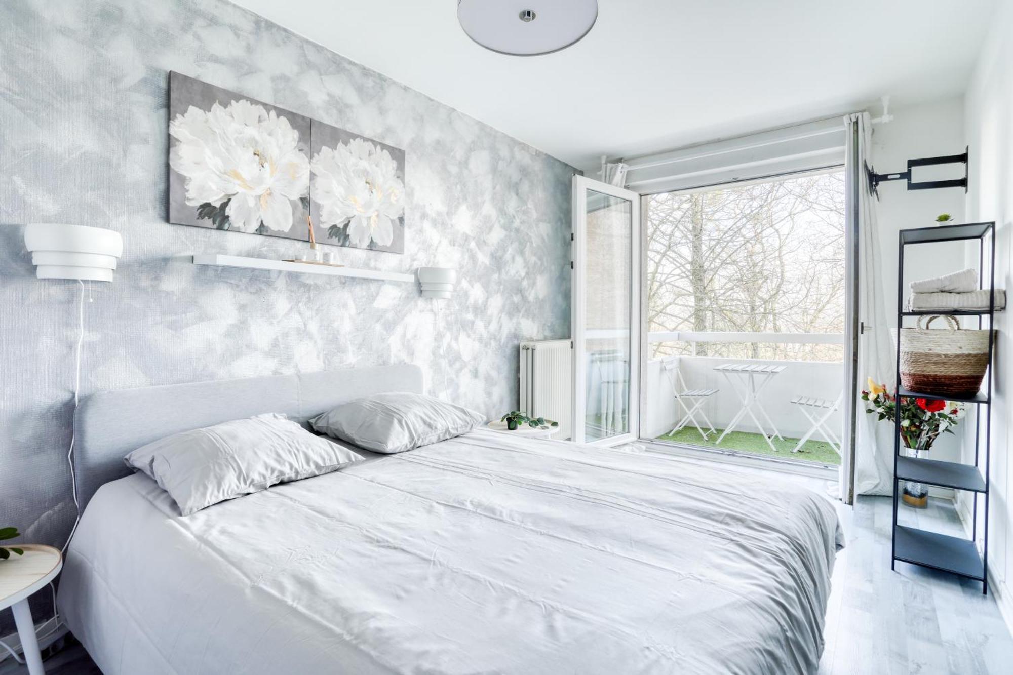 Le Warm Cocon - Spacieux T3 - 5 Personnes - Wifi Et Parking Rosny-sous-Bois Dış mekan fotoğraf